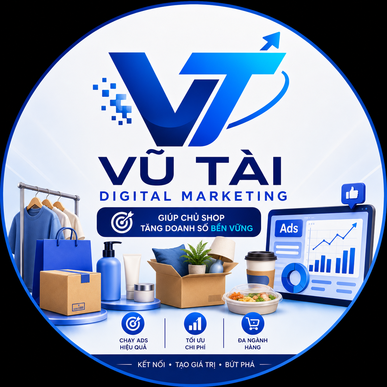 Vũ Tài Digital Marketing — hệ thống tăng trưởng số